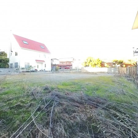 甲府市貢川、土地の画像です