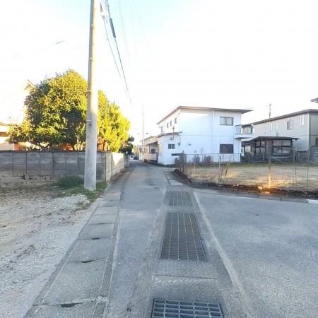 甲府市貢川、土地の画像です