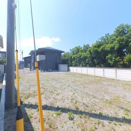 甲斐市富竹新田、土地の画像です