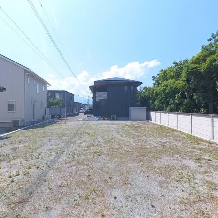 甲斐市富竹新田、土地の画像です