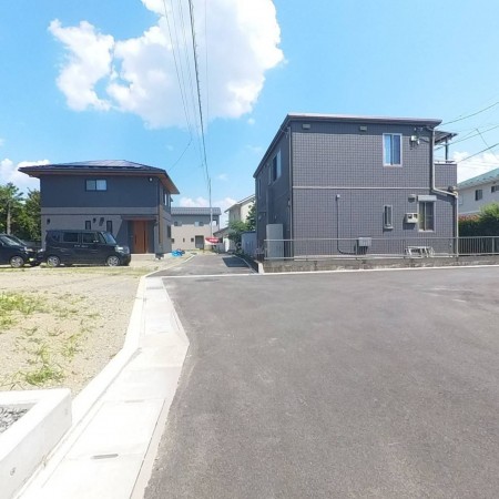 甲斐市富竹新田、土地の画像です