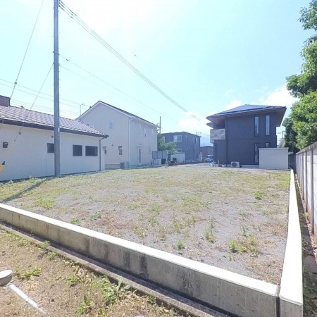 甲斐市富竹新田、土地の画像です
