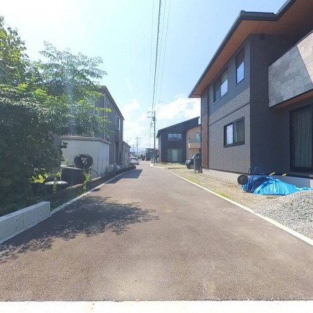 甲斐市富竹新田、土地の画像です