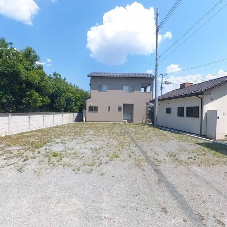 甲斐市富竹新田、土地の画像です