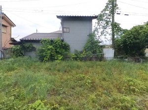 甲府市和戸町、土地の画像です