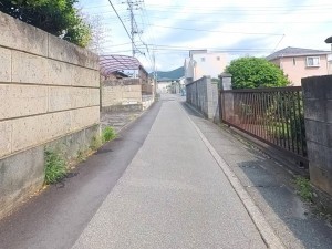 甲府市屋形、土地の画像です