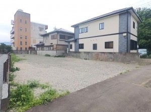 甲府市朝気、土地の画像です