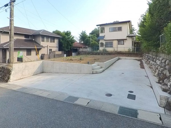 甲斐市竜王新町、土地の画像です