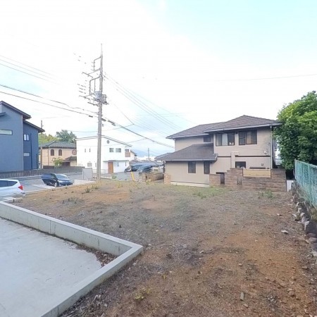 甲斐市竜王新町、土地の画像です