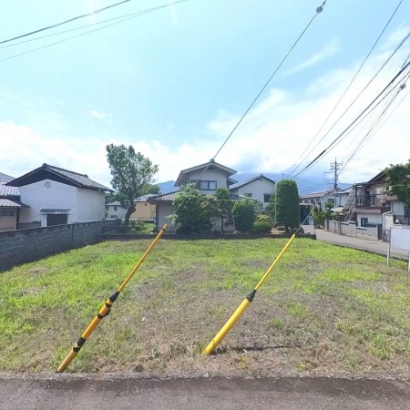 甲斐市宇津谷、土地の画像です