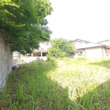 甲府市飯田、土地の画像です