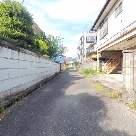 甲府市飯田、土地の画像です