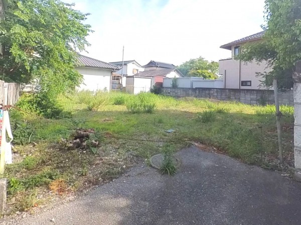 甲府市飯田、土地の画像です