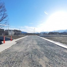 中巨摩郡昭和町西条、土地の画像です