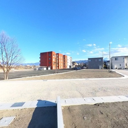 中巨摩郡昭和町西条、土地の画像です