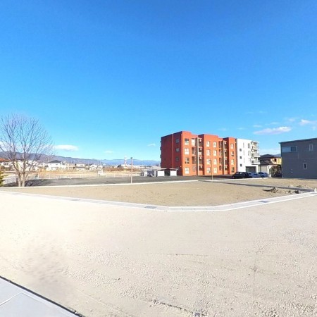 中巨摩郡昭和町西条、土地の画像です