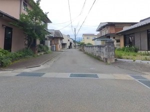 甲斐市西八幡、土地の画像です