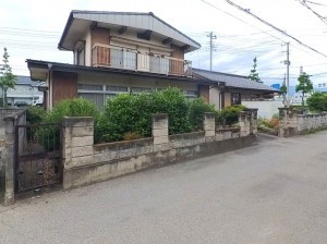 甲斐市西八幡、土地の画像です