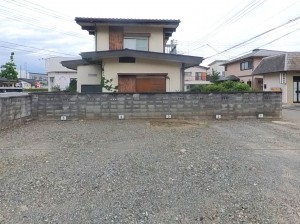 甲斐市西八幡、土地の画像です