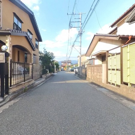 甲斐市竜王新町、土地の画像です