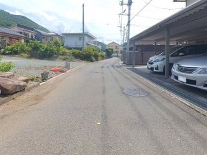 甲府市山宮町、土地の画像です