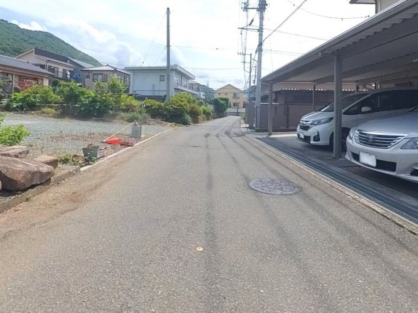 甲府市山宮町、土地の画像です