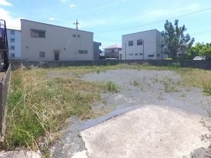 甲府市緑が丘、土地の画像です