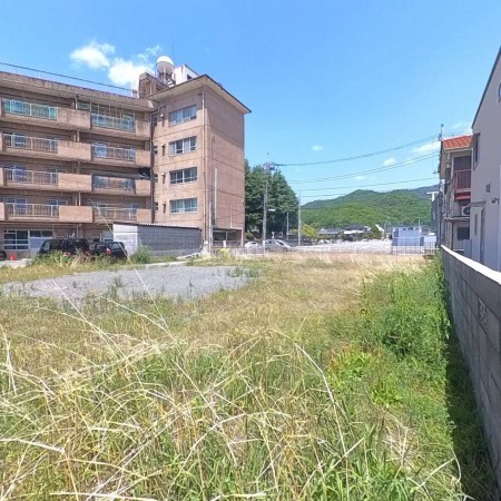 甲府市緑が丘、土地の画像です