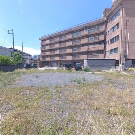 甲府市緑が丘、土地の画像です
