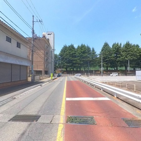 甲府市緑が丘、土地の画像です