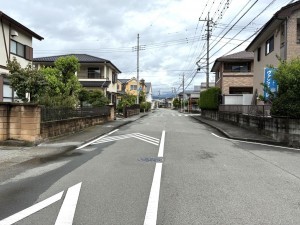 甲府市大里町、土地の画像です