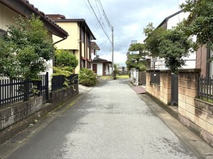 甲府市大里町、土地の画像です