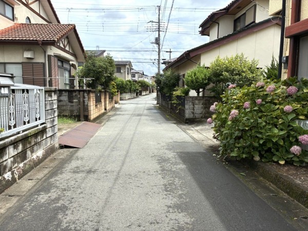 甲府市大里町、土地の画像です