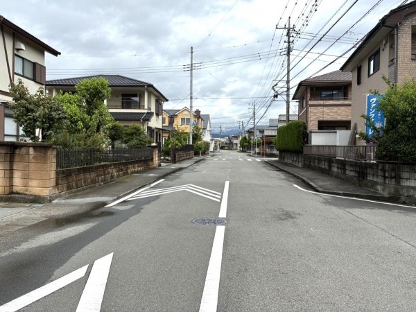 甲府市大里町、土地の画像です