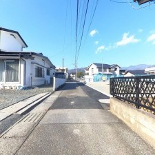 甲府市塩部、土地の画像です