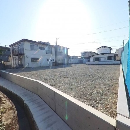 甲府市塩部、土地の画像です
