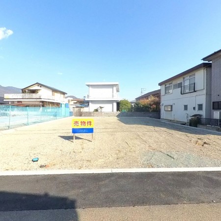 甲府市塩部、土地の画像です