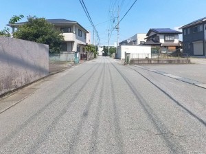 甲府市国母、土地の画像です