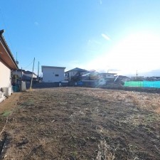 甲府市湯村、土地の画像です