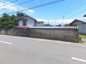 甲府市白井町、土地の画像です