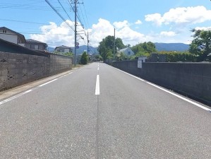 甲府市白井町、土地の画像です
