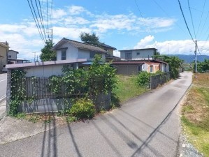 甲府市白井町、土地の画像です