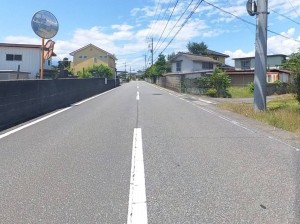 甲府市白井町、土地の画像です