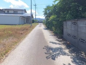 甲府市白井町、土地の画像です