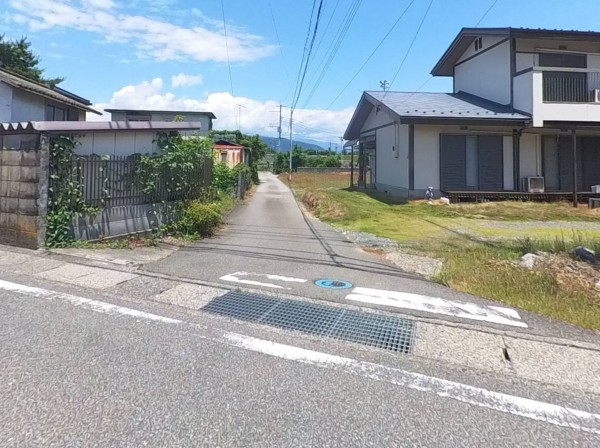 甲府市白井町、土地の画像です