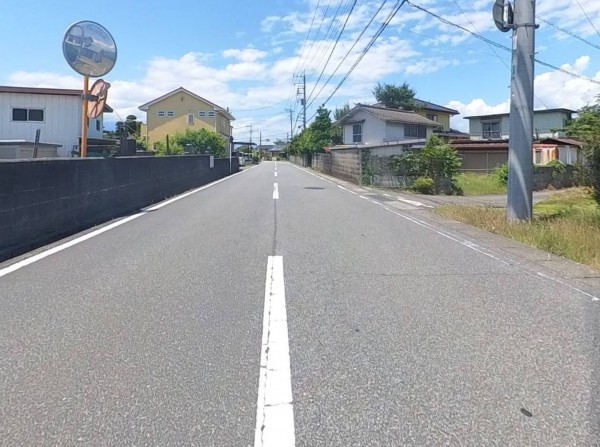 甲府市白井町、土地の画像です
