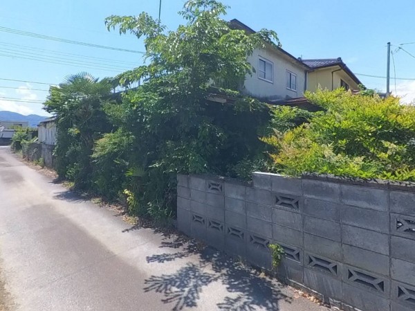 甲府市白井町、土地の画像です
