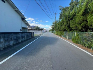 甲斐市西八幡、土地の画像です