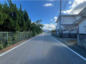 甲斐市西八幡、土地の画像です