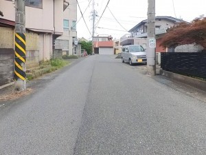 甲府市伊勢、土地の画像です